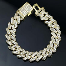 Load image into Gallery viewer, New Fashion 15MM Width Iced Out Bling Hip Hop Men Boy Women - Sophornlilly