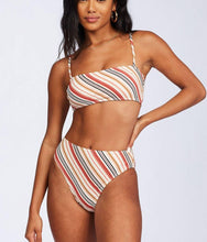 Load image into Gallery viewer, New High Waist Striped Bikini Women Swimsuit Push Up Swimwear - Sophornlilly