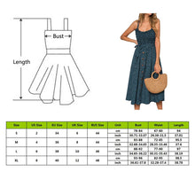 Load image into Gallery viewer, Boho Summer Sleeveless Polka Dot Beach Dress