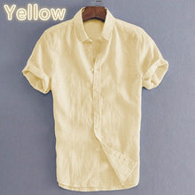 Load image into Gallery viewer, New Men Shirts Short Sleeves Male Clothing Brand Smart Casual