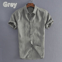 Load image into Gallery viewer, New Men Shirts Short Sleeves Male Clothing Brand Smart Casual