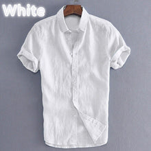 Load image into Gallery viewer, New Men Shirts Short Sleeves Male Clothing Brand Smart Casual