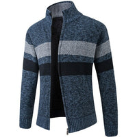 Men's Sweaters Autumn Winter Warm Cashmere Wool Zipper