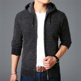 Men's Sweaters Autumn Winter Warm Cashmere Wool Zipper