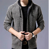 Men's Sweaters Autumn Winter Warm Cashmere Wool Zipper