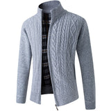 Men's Sweaters Autumn Winter Warm Cashmere Wool Zipper