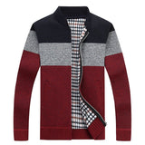 Men's Sweaters Autumn Winter Warm Cashmere Wool Zipper