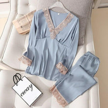 Load image into Gallery viewer, New Pajamas Set for Women Spring Summer Sexy Leopard Nightwear