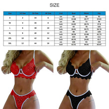 Load image into Gallery viewer, New Sexy Women's Lace Bra Set Push Up Seamless Embroidery