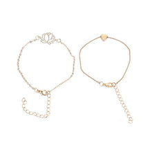 Load image into Gallery viewer, New Simple Female Personality Hollow Lotus Bracelets Christmas - Sophornlilly