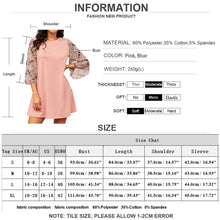 Load image into Gallery viewer, New Summer Floral Print 3/4 Sleeve Mini Sundress for Women Casual
