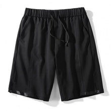 Load image into Gallery viewer, New Summer Men Shorts Mid Rise Drawstring Solid Color Pockets - Sophornlilly