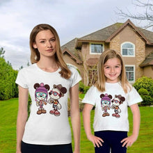 Load image into Gallery viewer, New Summer T Shirt Family Matching Clothes Outfits For Mommy And