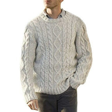 Load image into Gallery viewer, Men Sweaters Pullovers Minimalist Knitting