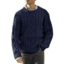 Load image into Gallery viewer, Men Sweaters Pullovers Minimalist Knitting