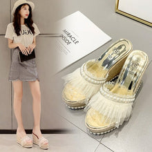 Load image into Gallery viewer, New Women's Sandals Shoes Pearl High Heel Women Pumps - Sophornlilly