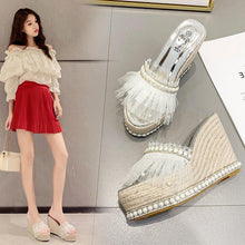 Load image into Gallery viewer, New Women's Sandals Shoes Pearl High Heel Women Pumps - Sophornlilly
