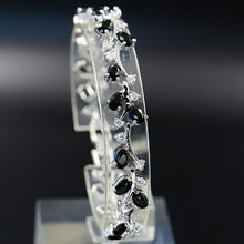 Load image into Gallery viewer, New arrival Bracelets For women Green Cubic Zirconia Silver Color