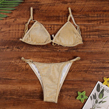 Load image into Gallery viewer, Sexy Bikini Women Swimsuit Push Up Swimwear Female Solid Bikini - Sophornlilly