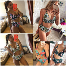 Load image into Gallery viewer, Sexy Brazilian Bikinis Women Swimsuit Padded Swimwear Halter - Sophornlilly