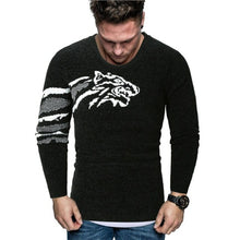 Load image into Gallery viewer, Spring and Autumn New Men's Animal Pattern Design Round Collar
