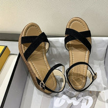 Load image into Gallery viewer, Summer Gladiator Sandals Women Shoes High Heel Buckle Strap Shoes
