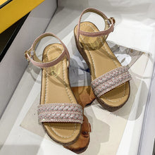Load image into Gallery viewer, Summer Gladiator Sandals Women Shoes High Heel Buckle Strap Shoes