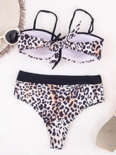 Load image into Gallery viewer, Summer Leopard Bikini Swimsuit Women Swimwear Push Up Bikinis Set - Sophornlilly