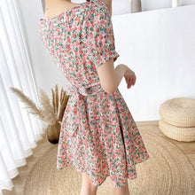 Load image into Gallery viewer, Summer New Fashion Sexy Mini Dress Female Short Sleeve Printed - Sophornlilly