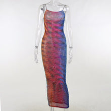 Load image into Gallery viewer, Summer New Holiday Sexy Sling Dress Slim Skirt Backless Spaghetti