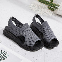 Load image into Gallery viewer, Summer New Sandals Women Woven Mesh Flat Beach Shoes Fashion - Sophornlilly