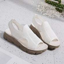 Load image into Gallery viewer, Summer New Sandals Women Woven Mesh Flat Beach Shoes Fashion - Sophornlilly