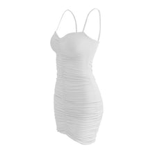 Load image into Gallery viewer, Summer New Sexy Sling Bag Hip Folds Nightclub Dress - Sophornlilly