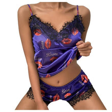 Load image into Gallery viewer, Summer Sleepwear Women Pajama Sets Sleepwear Fashion Heart Dot