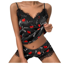 Load image into Gallery viewer, Summer Sleepwear Women Pajama Sets Sleepwear Fashion Heart Dot