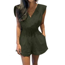 Load image into Gallery viewer, Summer Romper Playsuit V Neck