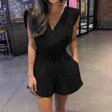 Load image into Gallery viewer, Summer Romper Playsuit V Neck
