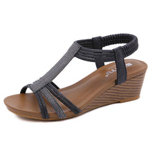 Load image into Gallery viewer, Summmer Shoes Women Wedges Sandals Elegant Ladies Summer Holiday