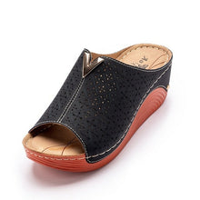 Load image into Gallery viewer, Wedges Sandals Women Summer Shoes Fashion Hollow Out Peep Toe