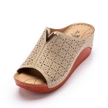 Load image into Gallery viewer, Wedges Sandals Women Summer Shoes Fashion Hollow Out Peep Toe
