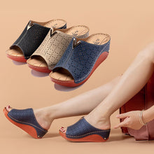 Load image into Gallery viewer, Wedges Sandals Women Summer Shoes Fashion Hollow Out Peep Toe