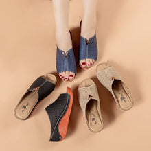 Load image into Gallery viewer, Wedges Sandals Women Summer Shoes Fashion Hollow Out Peep Toe