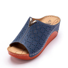 Load image into Gallery viewer, Wedges Sandals Women Summer Shoes Fashion Hollow Out Peep Toe