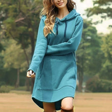 Load image into Gallery viewer, Women's Dress Oversized Loose Long Sleeve O neck