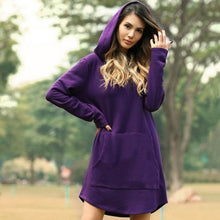 Load image into Gallery viewer, Women's Dress Oversized Loose Long Sleeve O neck