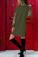 Load image into Gallery viewer, Women's Dress Oversized Loose Long Sleeve O neck