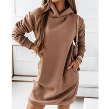 Load image into Gallery viewer, Women's Dress Oversized Loose Long Sleeve O neck