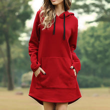 Load image into Gallery viewer, Women's Dress Oversized Loose Long Sleeve O neck