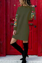 Load image into Gallery viewer, Women's Dress Oversized Loose Long Sleeve O neck