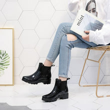 Load image into Gallery viewer, Women Boots Soft Thick Wear resistant Rubber Shoes Spring Autumn